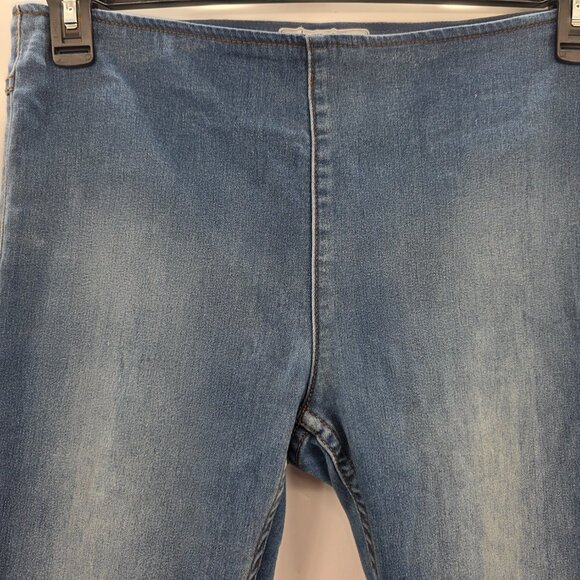 Free People Just Float On Flare Jeans Womens   Blue Stretch 29 x 34 - Picture 3 of 16